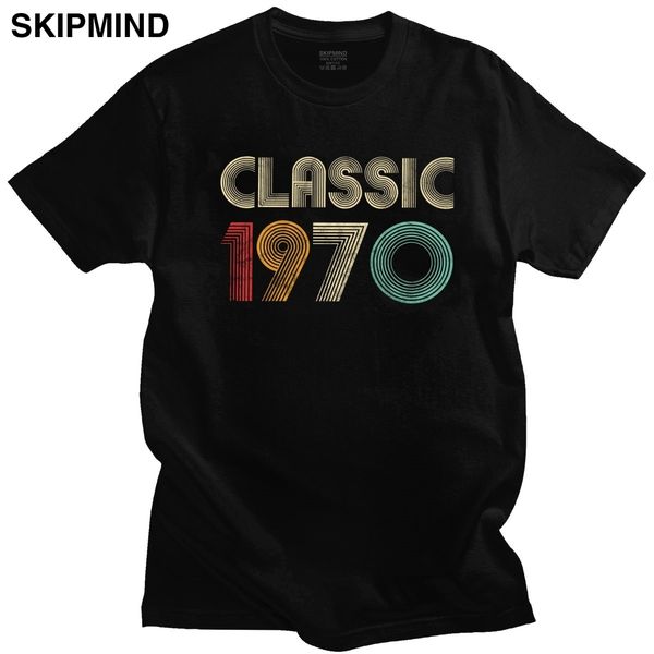 

classic 1970 mens t shirts vintage 50th birthday gift tee short sleeved summer t shirt gift casual clothing sport hooded sweatshirt hoodie