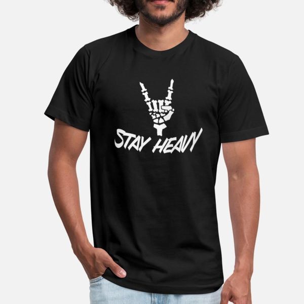 

stay heavy t shirt fun horror slim fit tracksuit hoodie sweatshirt