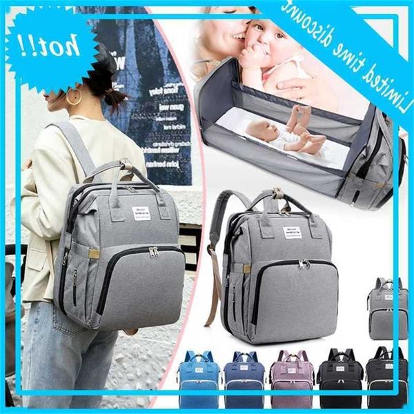 

luiertas backpack with portable changing path baby bags boys girls, multipurpose travel back pack for mothers fathers