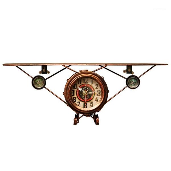 

new shelves wrought iron aircraft hanging clocks to create a simple retro wrought iron aircraft clocks and racks ornaments1