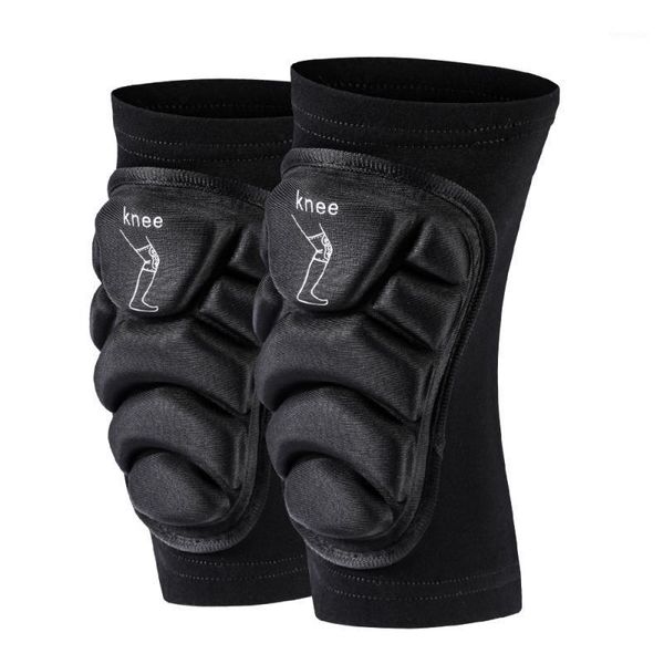 

sports knee pads crashproof antislip cycling leg sleeve protector gear knee pads skake sports safety suitable for adults youth1, Black;gray