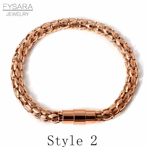 

fysara brand 361l нержавеющей стали серебряной длани наручные браслет для мужчин женщины пара металл золото браслеты boy rock ювелирные изде, Black