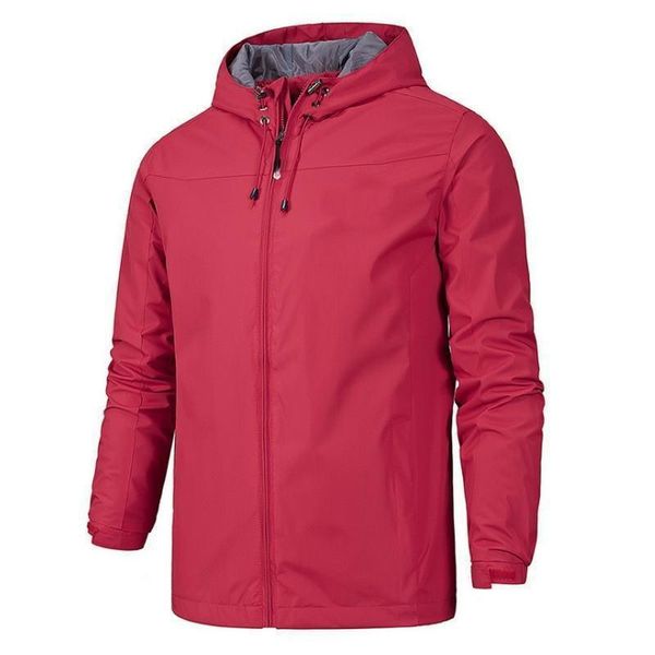 

men's jackets outdoors autumn winter men hiking zipper soft shell waterproof jacket mountaineering coats thin casual male large size, Black;brown