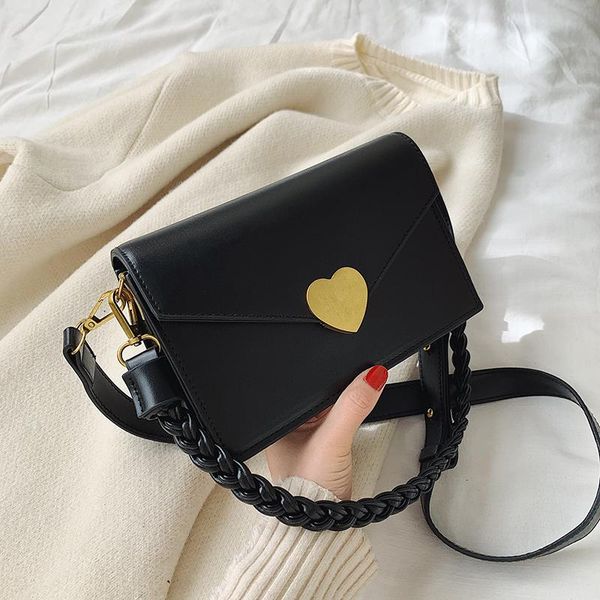 

female elegant square crossbody bag 2020 fashion new quality pu leather women's designer handbag weave shoulder messenger bag