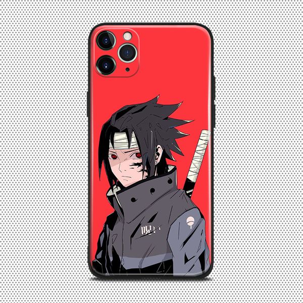 

sasuke uchiha anime fashion for iphone se 6 6s 7 8 plus x xr xs 11 12 mini pro max soft silicone phone case cover shell