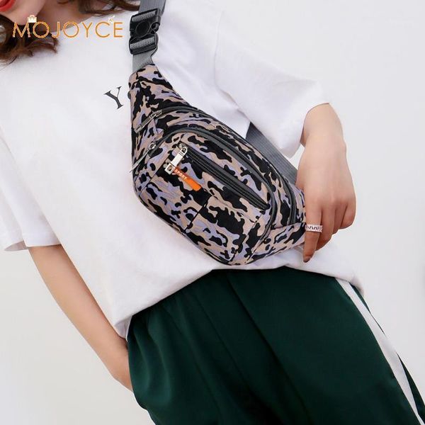 

women men casual fashion waterproof camo print shoulder bags nylon multi-function waist fanny packs chest crossbody bags1