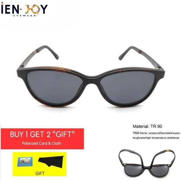 

sunglasses ienjoy magnetic clip tr glasses zonnebril dames oculos men women polarized sun uv 400 driving fishing, White;black
