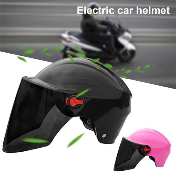 

motorcycle breathable helmets with sun protection face shield abs protective gears motorcycle helmets for adults electric bike
