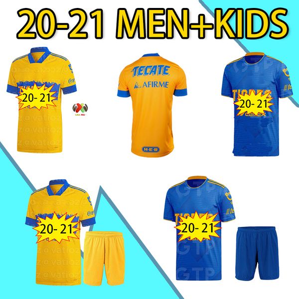 

2020 2021 high-quality soccer jersey 7 stars c.salcedo gignac vargas pizarro football jersey kids kit camiseta de, Black;yellow