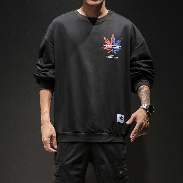 

2021 new sweatshirt men print hoodies design hip hop sweatshirts brand clothing space administration c3fd, Black