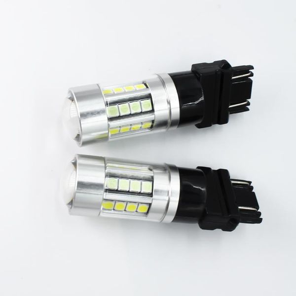 

2pcs car 7440 led no flash amber yellow 48-smd 3030 led t20 w21w 1156 7507 bau15s t25 bulbs for turn signal lights canbus1