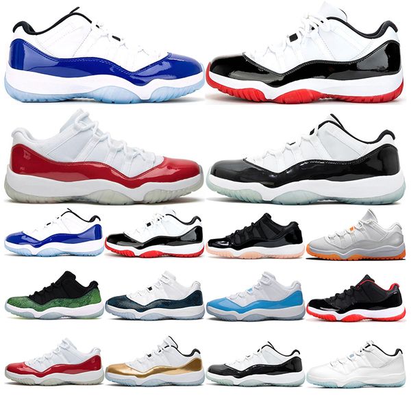 

with box men women 11s 11 basketball shoes concord white bred concord low low legend blue cherry concord low mens trainer sports sneakers
