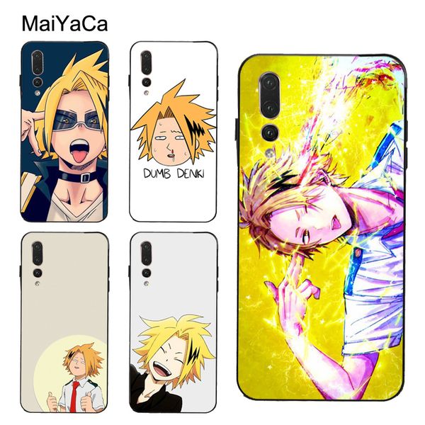 

denki kaminari my hero hero case case для huawei p30 pro p20 p40 mate lite p smart 2019 nova 5t честь 8a 8x 9x 10i 20