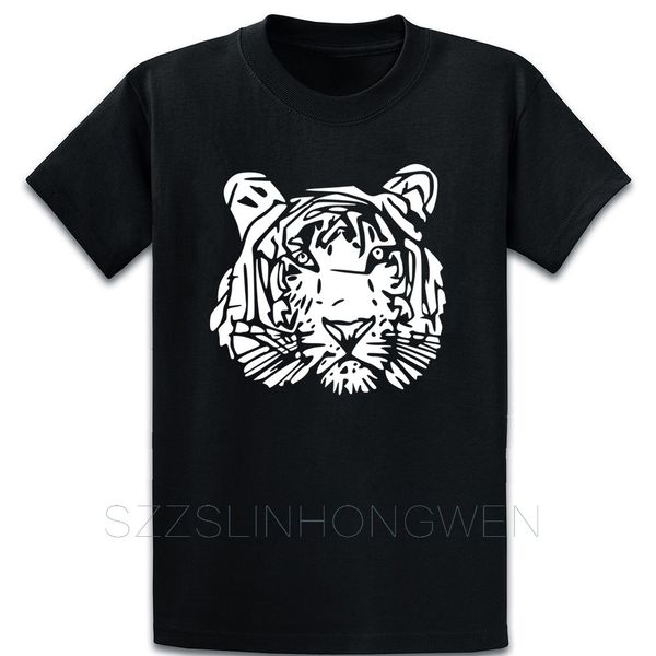 

tiger black t shirt summer gents crew neck pattern cute cotton comfortable knitted shirt sport hooded sweatshirt hoodie