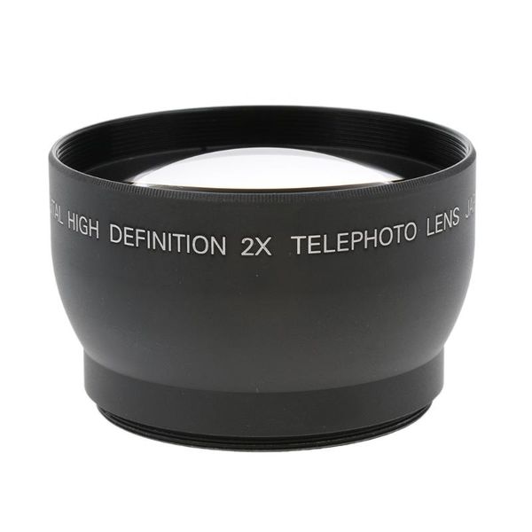 

52mm 2x 2.0x magnification tele telep lens for dslr camera
