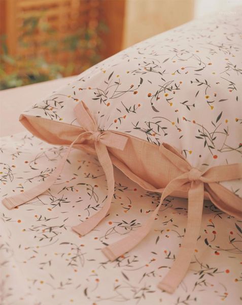 

european american flower bedding set girl,cotton twin full  romantic pastoral home textile bed sheet pillowcase duvet cover1