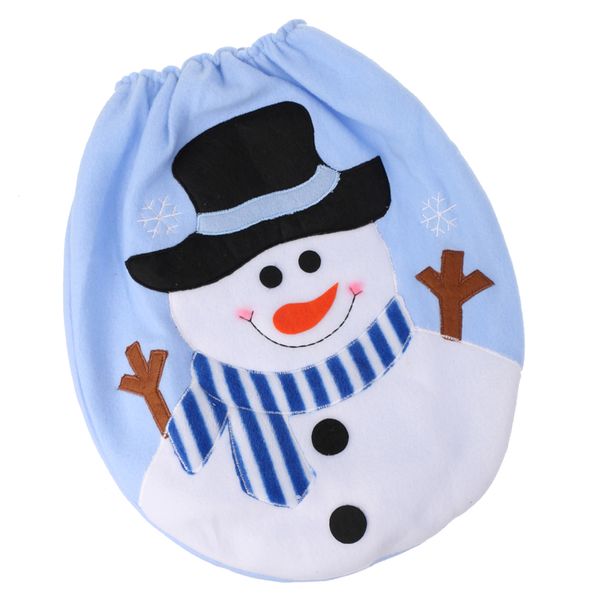 

merry christmas snowman toilet seat cover for bathroom christmas decoration