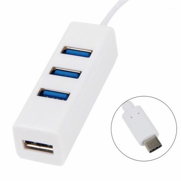

usb 3.1 type-c to 3 port usb hub (white)1