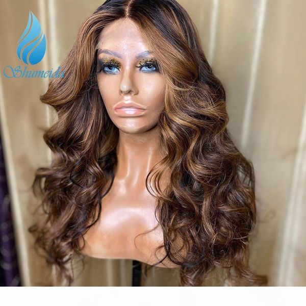 

highlight color 13*6 lace front human hair wigs 150% density peruvian remy hair loose wave glueless lace wig with baby hair, Black