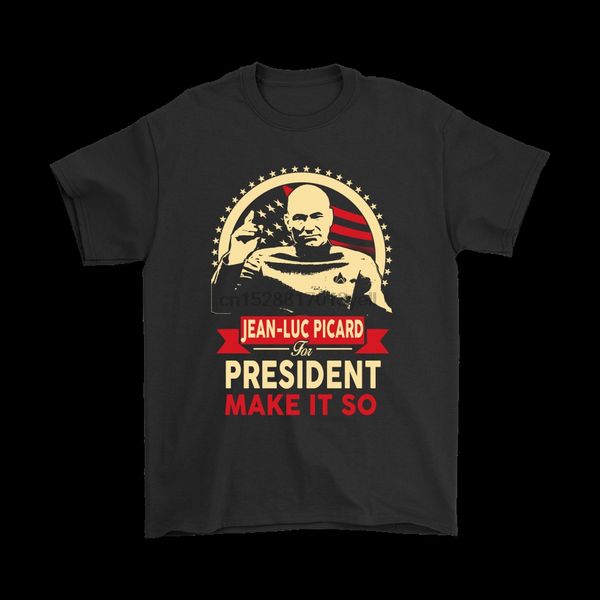 

jean luc picard для президента звезды рубашки спорт толстовка с капюшоном толстовка