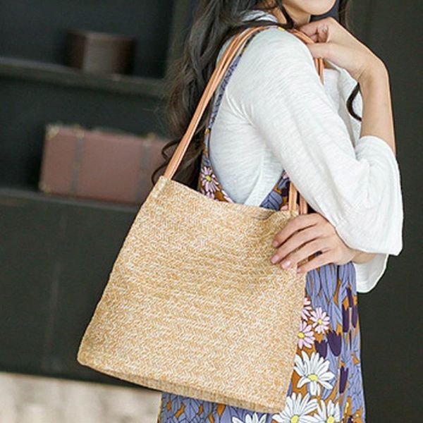 

accessories straw bag hand-woven fashion shoulder bag women handbag bags