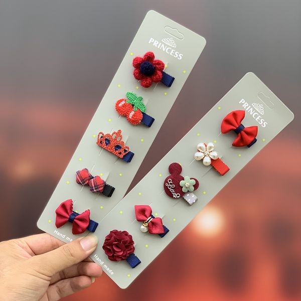 

baby infant headdress princess children korean safety hairpin