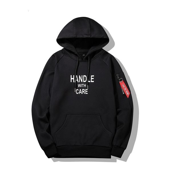 

new hoodies 2021 arrival from men mens sweatwear wearing hood winter suit long shirts pullover 6y1 vt48, Black