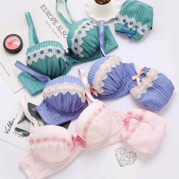 

2020 new bow ribbon underwear super size efg cup bra lace bra set 97201, Red;black