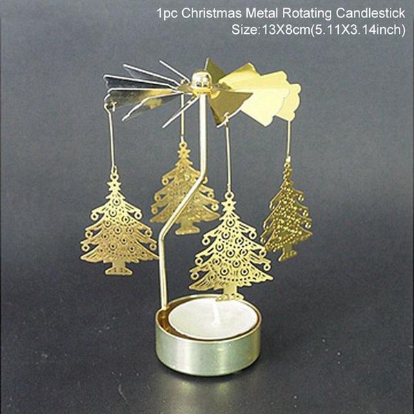 

fengrise metal candlestick merry christmas table decor for home rotating elk angel christmas ornament 2020 navidad xmas craft jllluu