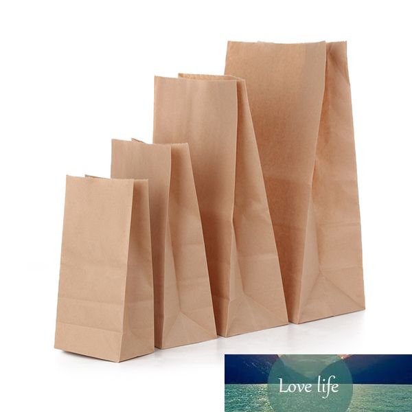 5 sacchetti di carta Kraft per alimenti, tè, piccole gif, pane, feste, matrimoni, confezioni regalo da asporto