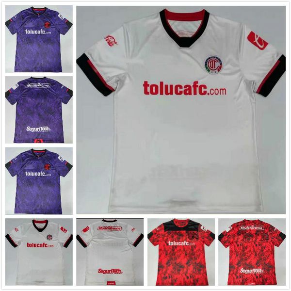 

liga mx 2020 2021 mexico deportivo toluca soccer jerseys home away 3rd 20 21 raÃºl lÃ³pez alexis canelo michael estrada football shirt 3xl, Black;yellow