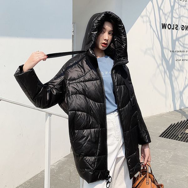 

clothes, white duck feather warm coats, large with thick hoods, women's parkas, winter coats in 2019