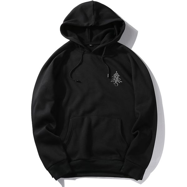 

2021 new christmas print hoodies men casual solid multicolor long sleeve hooded women streetwear hip-hop sweatshirt 4loq, Black