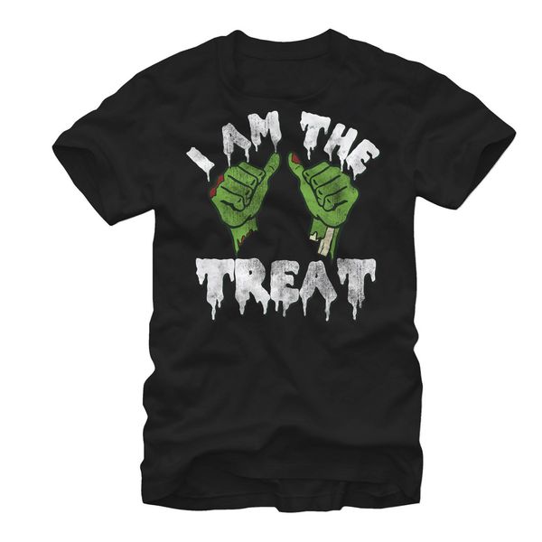 

sport 2019 fashion 100% cotton t shirt i am the treat mens graphic t shirt tee shirt