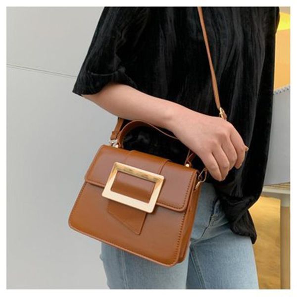 

pu leather square bags for women luxury handbags bags designer white black khaki female crossbody shoulder