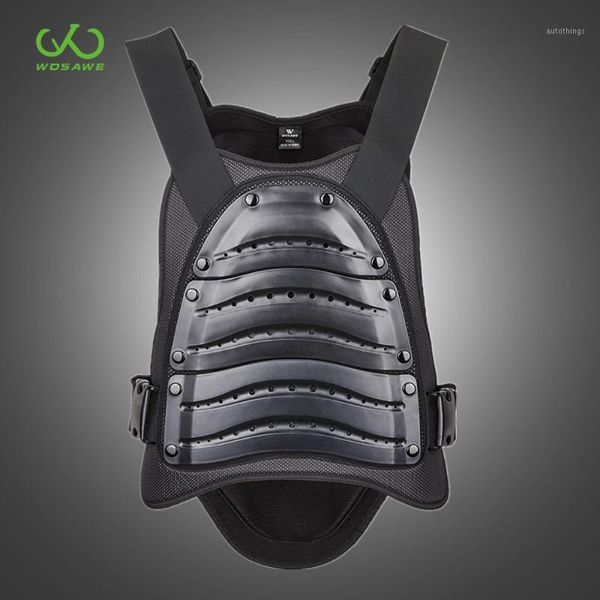 

wosawe motorcycle armor vest jackets motocross chest protector anti-fall gear back spine protection downhill armour1