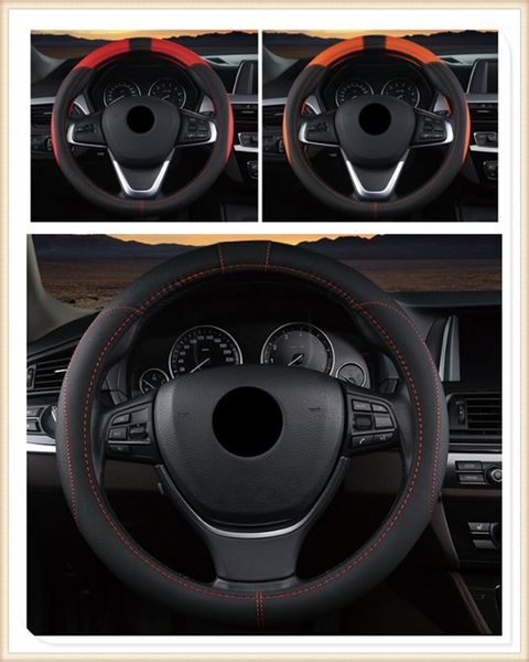 

auto steering wheel cover 38cm car interior accessories for gls63 gls gle43 b55 shooting s400 ml4501
