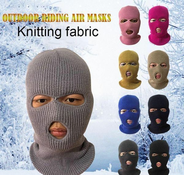 

маска капюшона зимняя отверстие лыжи тактическое лицо balaclava 3 полная кепка армии новая маска bbymm yh_pack