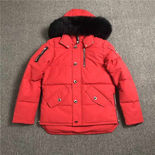 

22286 momse 3q down jackwt with hooded fur collar snow winter coat knuckles