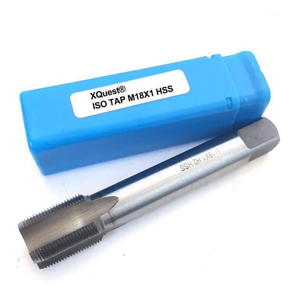 

xquest hss metric thread plug hand tap m18 m18x2.5 m18x2 m18x1 m18x0.75 m18x0.5 left hand straight flute taps m18x1.5 m18x1.251
