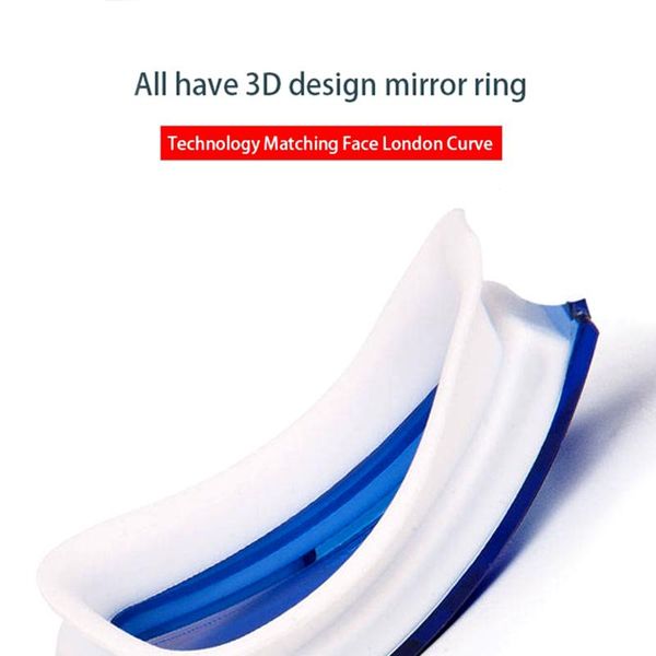 

2 3 4 шт плавательных очков силиконовых ув многоцветных плавательных очки с беруши для мужчин женщин водных видов спорта глаза носите sqcafw