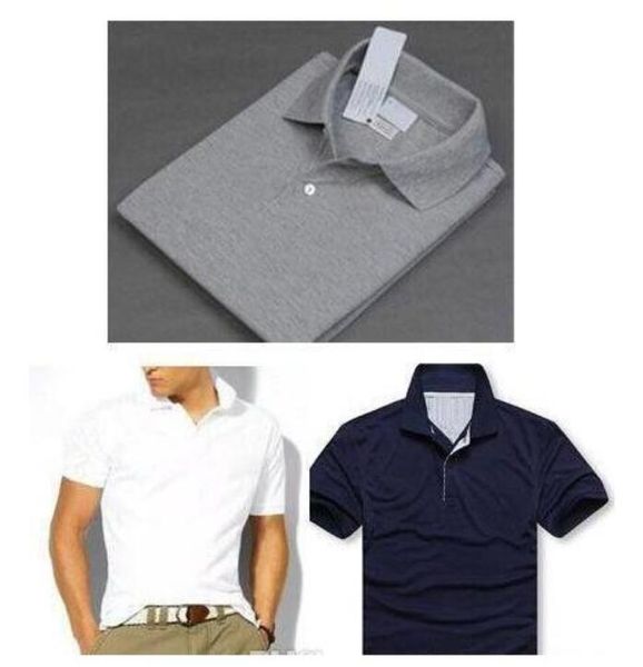 

new brand small horse crocodile embroidery clothing men fabric letter polo t-shirt collar casual t-shirt tee shirt rtfjts, White;black