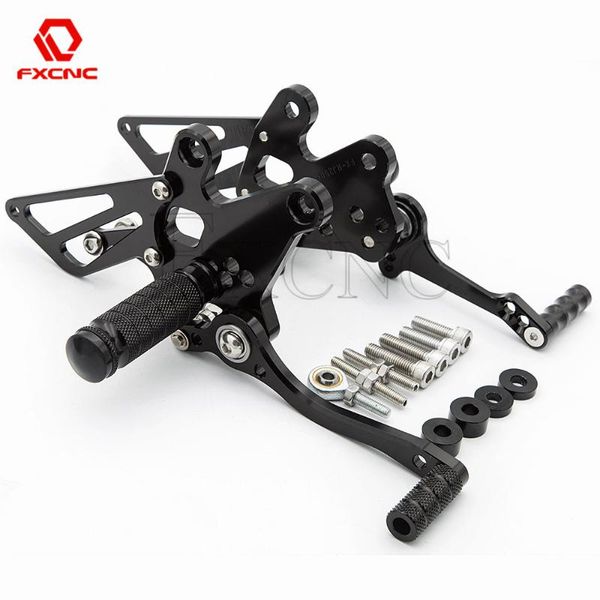 

pedals for ninja 250 ninja250r exc 2008-2012 aluminum adjustable motorcycle rearset rear set foot peg pedal footrest