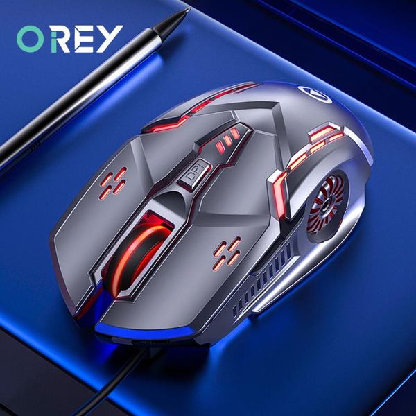 

wired gaming mouse 6 button 7 color backlight mice magic silent mouse for lappc gamer notebook computer ergonomic