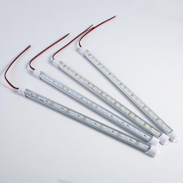 

12v/24v 24/48led 5730-led bead strip light tube bar hard rigid lamp white waterproof for car caravan home1