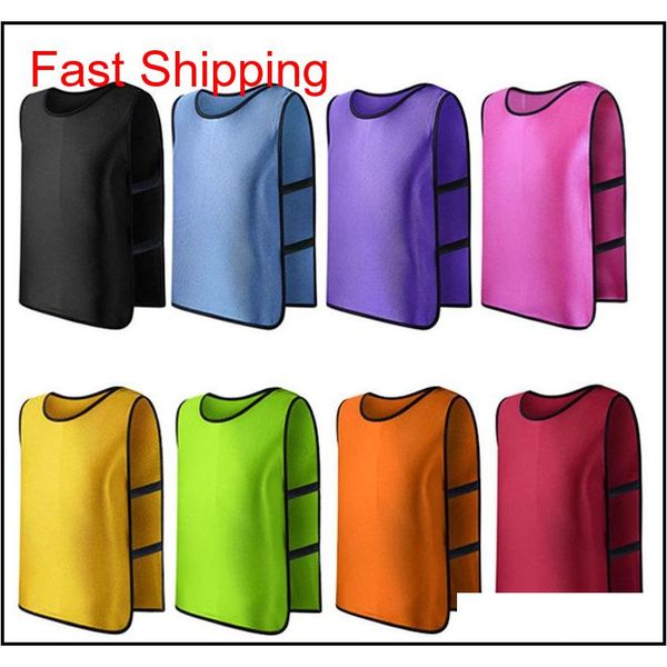 

sports accessories team training scrimmage vests soccer basketball youth pinnies jerseys new te9tv