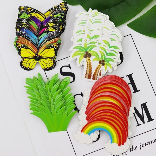 

dowtg 50 coconut cake card butterfly grass rainbow butterfly cake decorativepack card card j2sw6