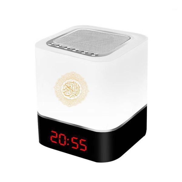 

bluetooth quran speaker with remote control alarm clock speaker contact sensor support mp3 tf card1