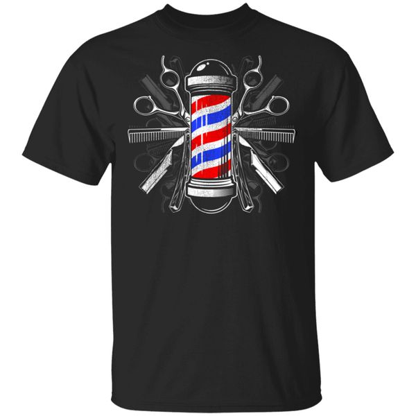 

barbers pole scissor hair clippers comb - barber black t-shirt m-xxxl men clothes tee shirt sport hooded sweatshirt hoodie