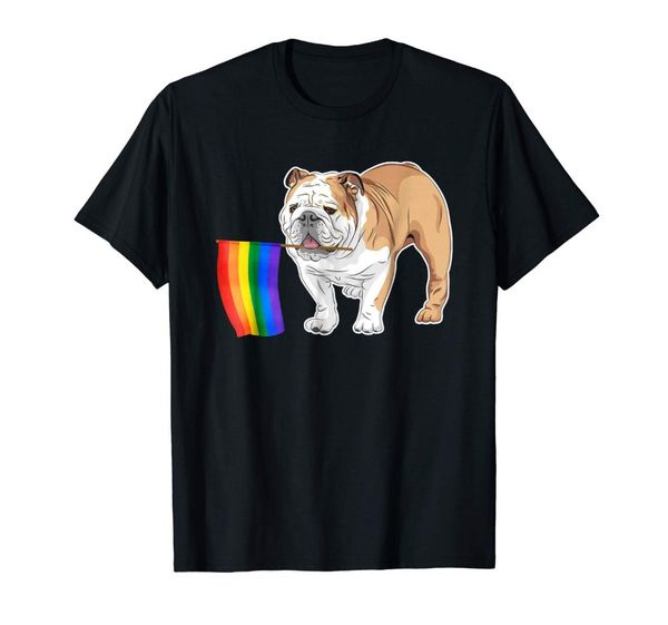 

gay lgbt pride flag english bulldog for dogs owners mens new fashion stylish my sport hooded sweatshirt hoodie men t shirt